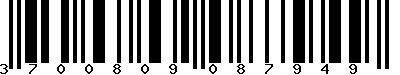 EAN-13 : 3700809087949