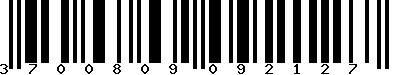 EAN-13 : 3700809092127