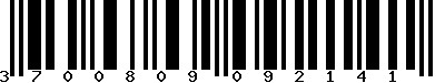 EAN-13 : 3700809092141