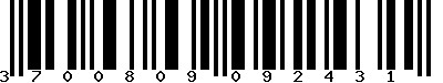 EAN-13 : 3700809092431