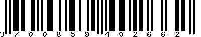 EAN-13 : 3700859402662
