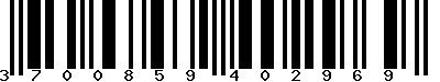 EAN-13 : 3700859402969