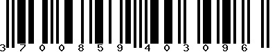 EAN-13 : 3700859403096