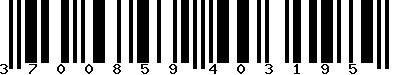 EAN-13 : 3700859403195