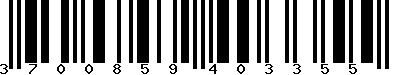 EAN-13 : 3700859403355