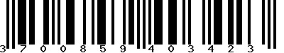 EAN-13 : 3700859403423
