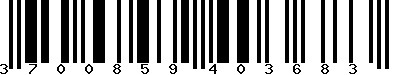 EAN-13 : 3700859403683