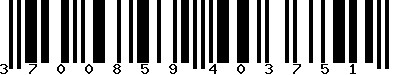 EAN-13 : 3700859403751