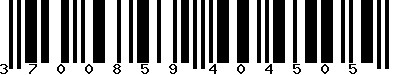 EAN-13 : 3700859404505