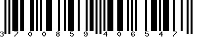 EAN-13 : 3700859406547