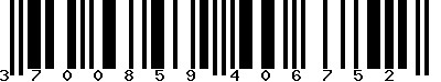 EAN-13 : 3700859406752