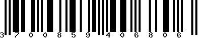 EAN-13 : 3700859406806