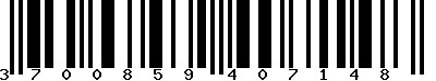EAN-13 : 3700859407148