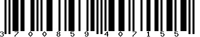 EAN-13 : 3700859407155