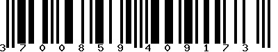 EAN-13 : 3700859409173