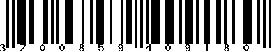 EAN-13 : 3700859409180