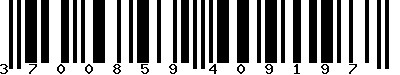 EAN-13 : 3700859409197