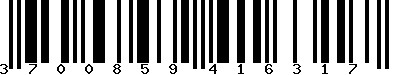 EAN-13 : 3700859416317