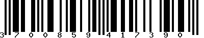 EAN-13 : 3700859417390