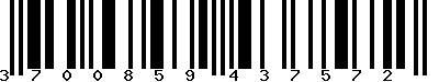 EAN-13 : 3700859437572