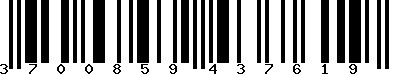 EAN-13 : 3700859437619