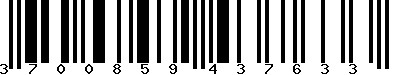 EAN-13 : 3700859437633