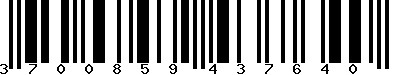 EAN-13 : 3700859437640