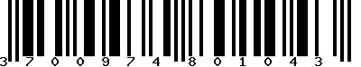 EAN-13 : 3700974801043