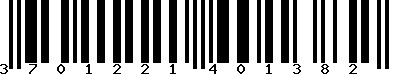 EAN-13 : 3701221401382