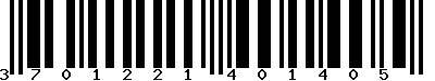 EAN-13 : 3701221401405