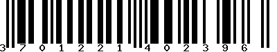EAN-13 : 3701221402396
