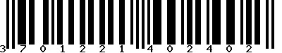 EAN-13 : 3701221402402