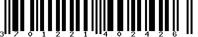EAN-13 : 3701221402426