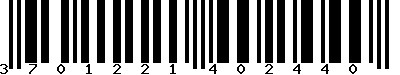 EAN-13 : 3701221402440