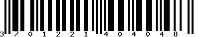 EAN-13 : 3701221404048