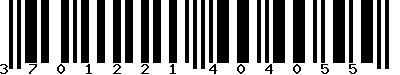 EAN-13 : 3701221404055