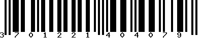 EAN-13 : 3701221404079