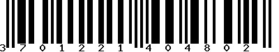 EAN-13 : 3701221404802