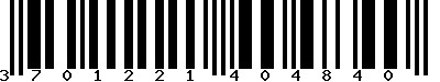 EAN-13 : 3701221404840
