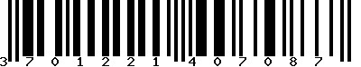 EAN-13 : 3701221407087