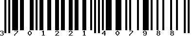 EAN-13 : 3701221407988