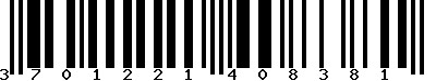 EAN-13 : 3701221408381