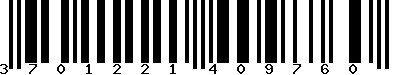 EAN-13 : 3701221409760
