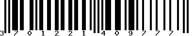 EAN-13 : 3701221409777