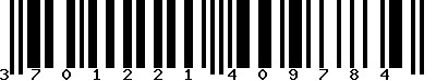 EAN-13 : 3701221409784