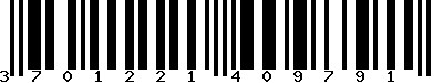 EAN-13 : 3701221409791