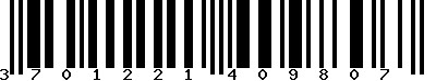 EAN-13 : 3701221409807