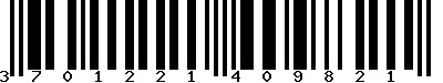EAN-13 : 3701221409821