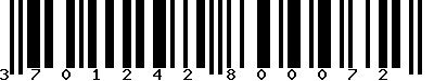EAN-13 : 3701242800072