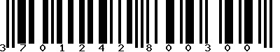 EAN-13 : 3701242800300